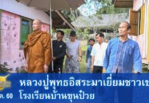 หลวงปู่พุทธอิสระเยี่ยมชาวเขา อ.แม่วาง จ.เชียงใหม่ 15ธ.ค.2560 EP.1