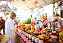 กำหนดการถือศีลกินเจเดือนเก้า (เก้าอ้วงฮุกโจ้ว) ณ โรงเจหอคุณธรรมฟ้า (เทียนหงี่ตึ๊ง) 21-29ต.ค.2568