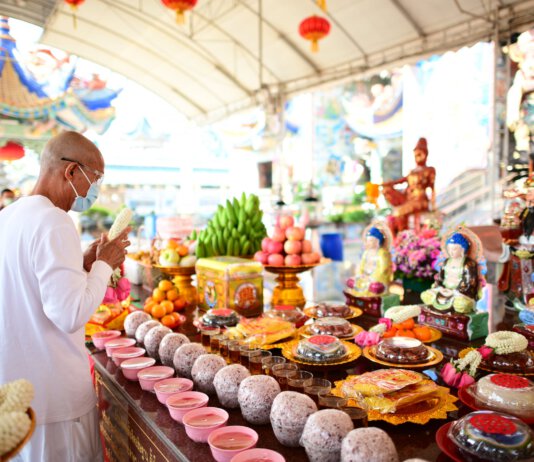 กำหนดการถือศีลกินเจเดือนเก้า (เก้าอ้วงฮุกโจ้ว) ณ โรงเจหอคุณธรรมฟ้า (เทียนหงี่ตึ๊ง) 10-18ต.ค.2569