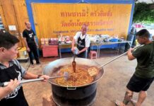 มีผู้สอบถามเข้ามาเรื่องค่าใช้จ่ายของการประกอบอาหารที่จัดส่งให้แก่เต็นท์อาหารพระราชทาน